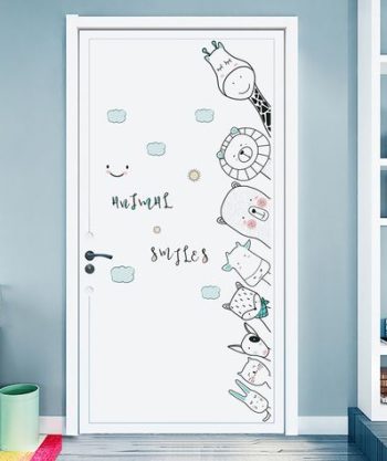 Peek-a-boo Door Sticker