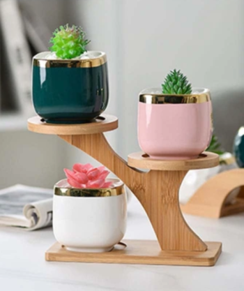 3 Tier Bamboo Plant Stand