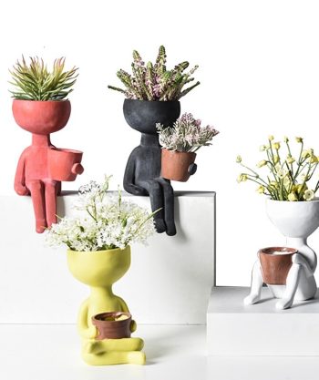 Colourful Character Plant Pots