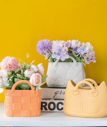 Ceramic Handbag Vase