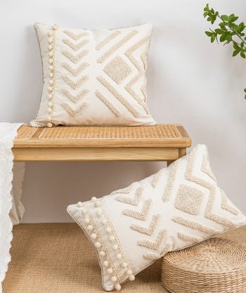 Embroidered Cushion Cover