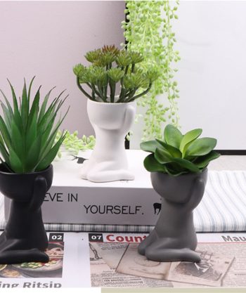 Humanoid Ceramic Plant Pots