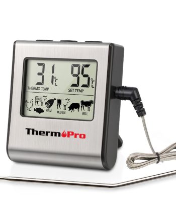Digital LCD Display Kitchen Thermometer