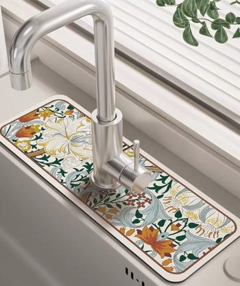 Sink Faucet Drain Mat