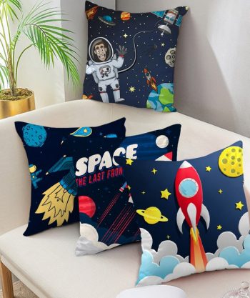 Universe Space Theme Cushion Cover