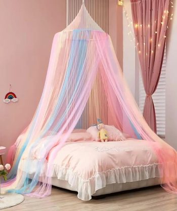 Rainbow Bed Canopy