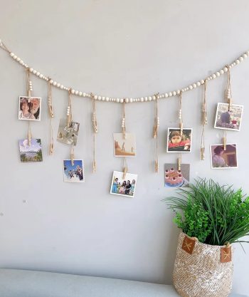 Creative Photo Wall Display