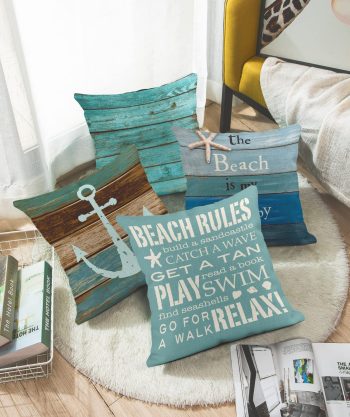 Beach Lovers Cushion Cover