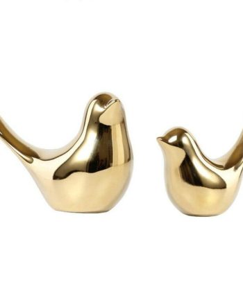 Golden Bird Statues