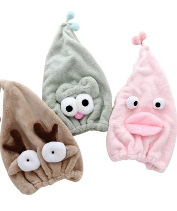 Microfiber Hair Drying Cap