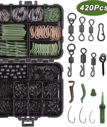 420Pcs/Box Fishing Tackle Kit