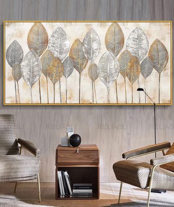 Leaves Canvas Wall Art