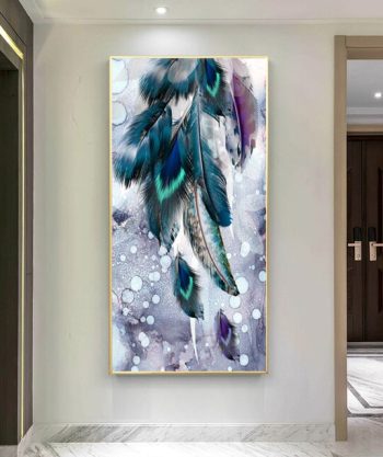 Feather Canvas Art